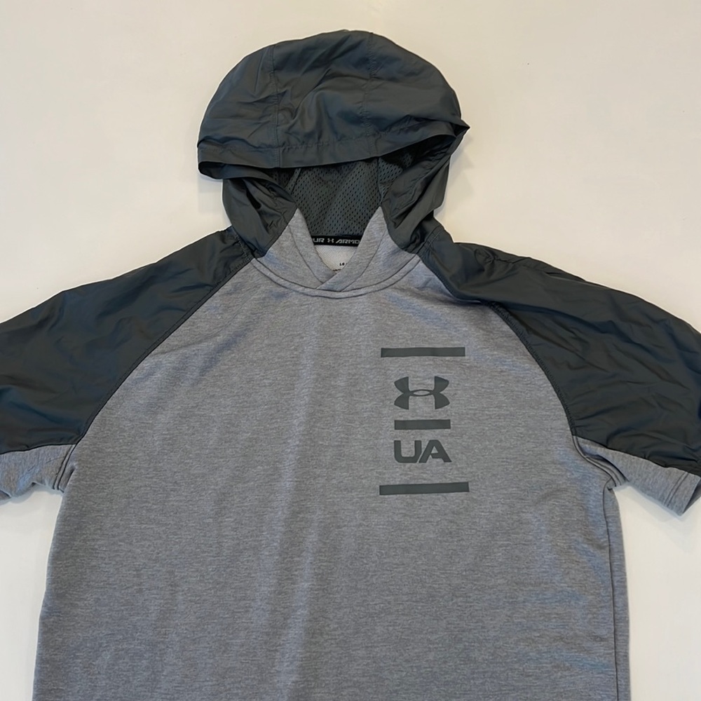Under Armour short sleeve hoodie